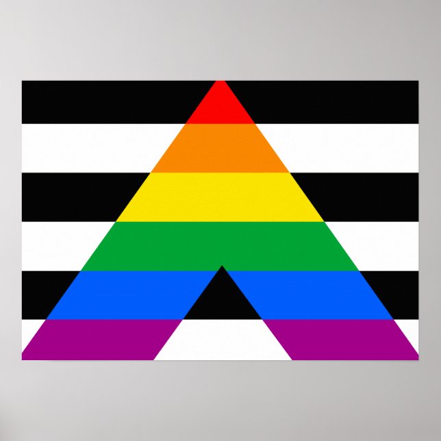 AL FLAG ORIGINAL -.pnng Poster (Vorne)
