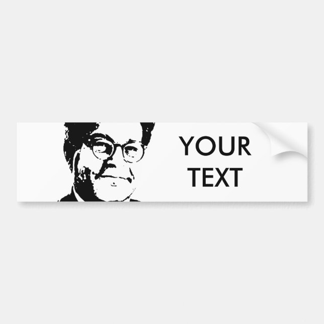 Al Franken Autoaufkleber (Vorne)