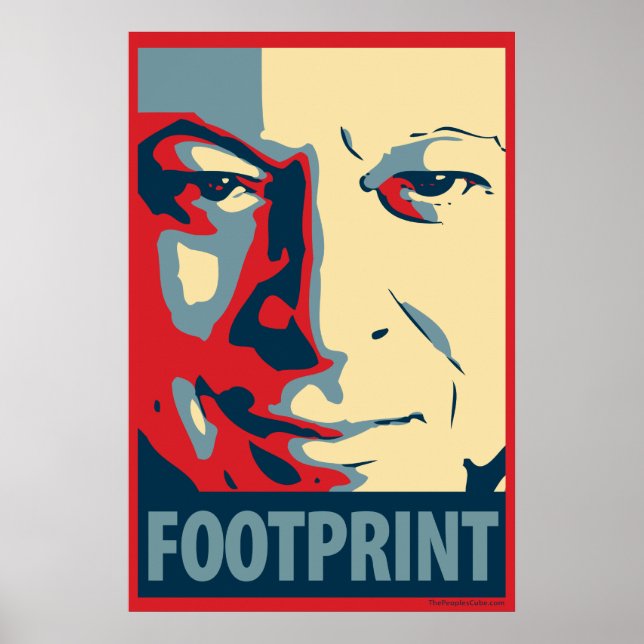 Al Gore - Footprint: OHP Poster (Vorne)