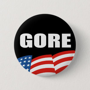 AL GORE-Wahl-Gang Button