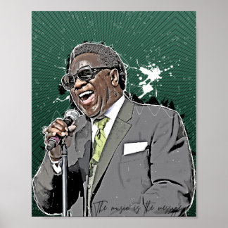 Al Green Jazz - Design Poster