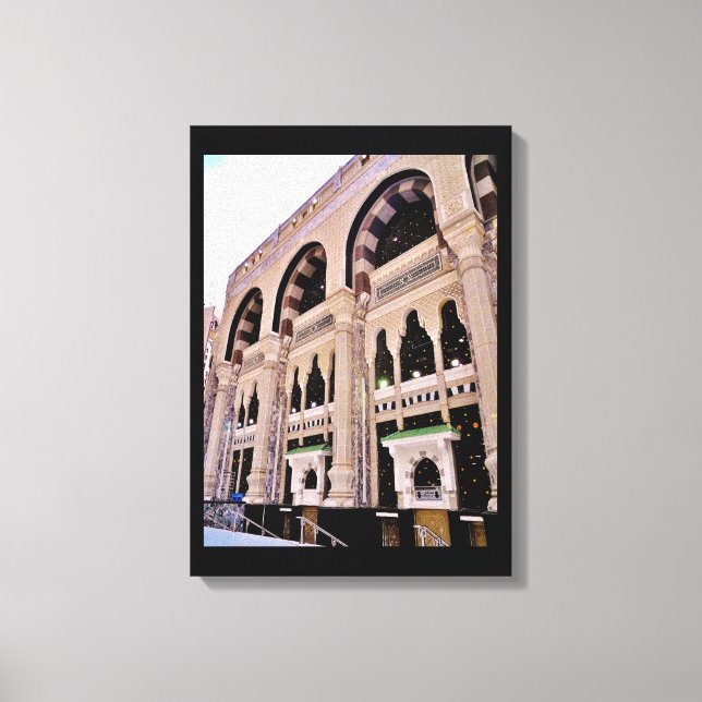 Al Haram Mosque Leinwanddruck (Vorderseite)