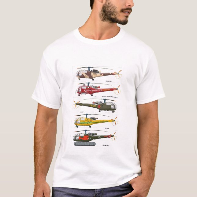 Al-Hubschrauber T-Shirt (Vorderseite)