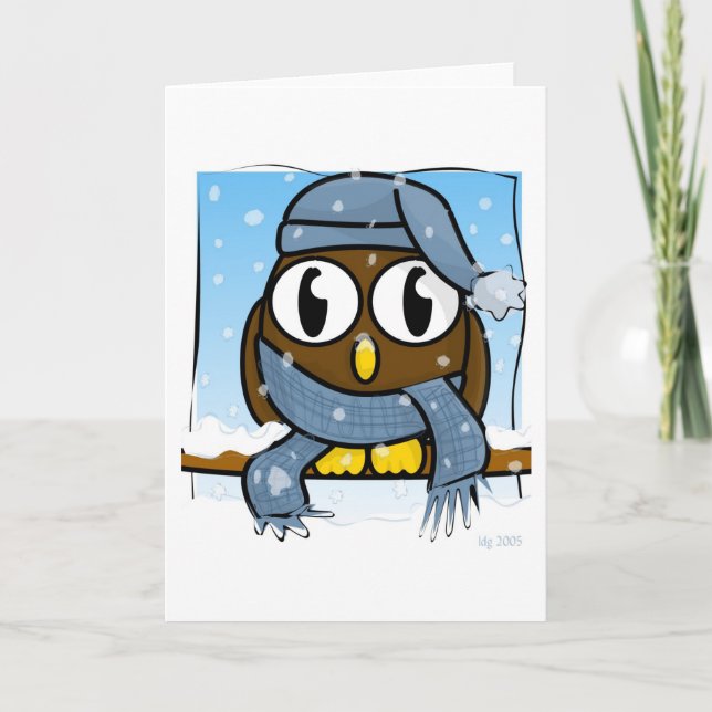 Al Lass Winter Feiertagskarte (Vorderseite)