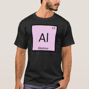 Al - Meeresfrüchte-Chemie der Seeohren Periodensys T-Shirt