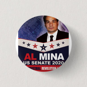 Al Myna US Senate Merchandise Button