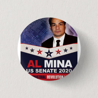 Al Myna US Senate Merchandise Button