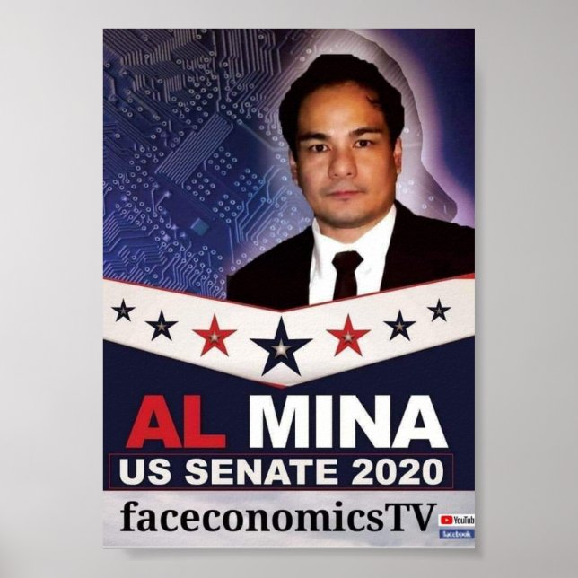 Al Myna US Senate Merchandise Poster (Vorne)