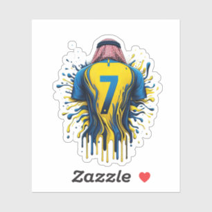 AL NASSR FOOTBALL AUFKLEBER