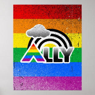 AL RAINBOW -.png Poster