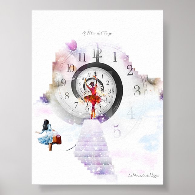 Al Ritmo del Tiempo Poster (Vorne)