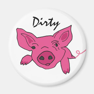 AL Schwein-Spülmaschinen-Magnet Magnet