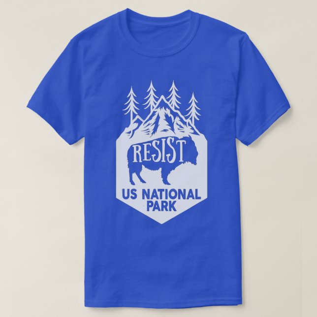 AL US National Park Resist Service T-Shirt (Design vorne)