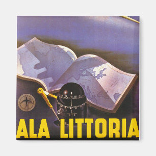 Ala Littoria Magnet