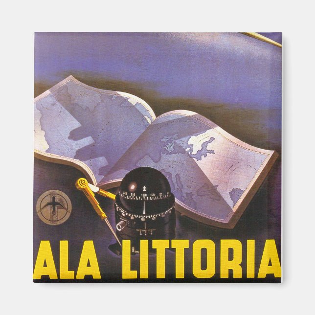 Ala Littoria Magnet (Vorne)