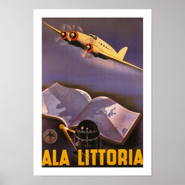 Ala Littoria Poster (Vorne)