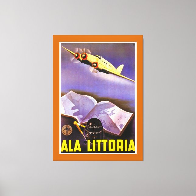 Ala Littoria - XL Leinwanddruck (Vorderseite)