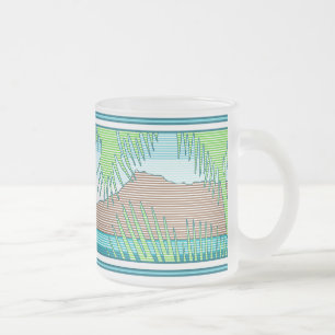 Ala Moana Diamond Head Hawaiian Surf Sign Mattglastasse