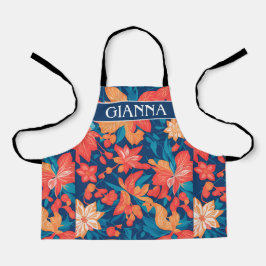 Alabai Geometric Personalisiertes Muster Schürze