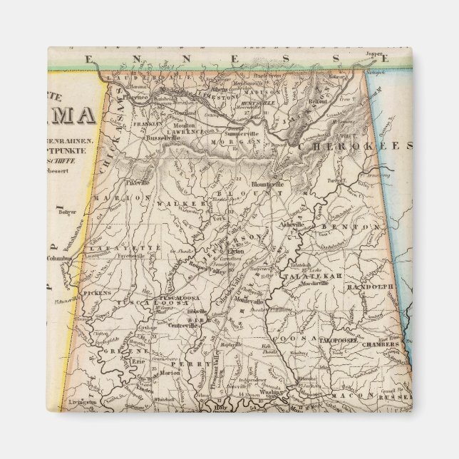 Alabama 2 magnet (Vorne)