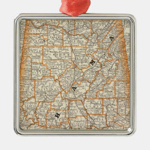 Alabama 4 ornament aus metall