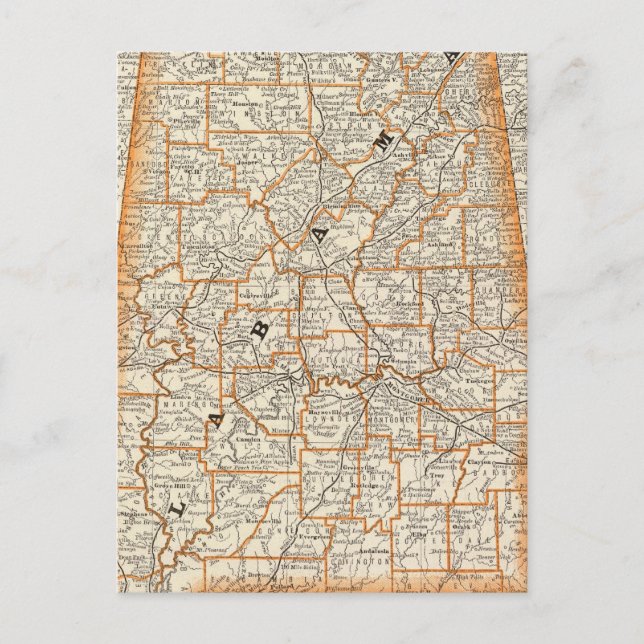 Alabama 4 postkarte (Vorderseite)