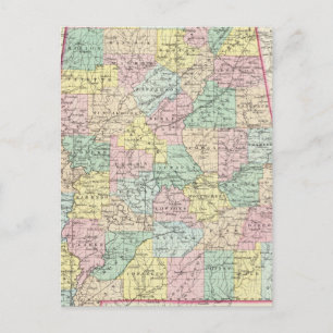 Alabama 5 postkarte