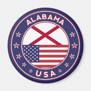 Alabama, Alabama-T - Shirt, Alabama-Aufkleber, Magnet