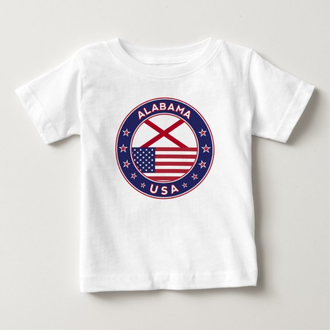 Alabama Baby T-shirt (Vorderseite)
