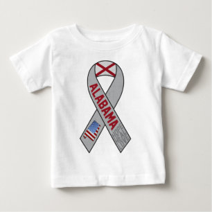 Alabama-Band der Unterstützung Baby T-shirt