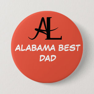 ALABAMA BEST VATER BUTTON