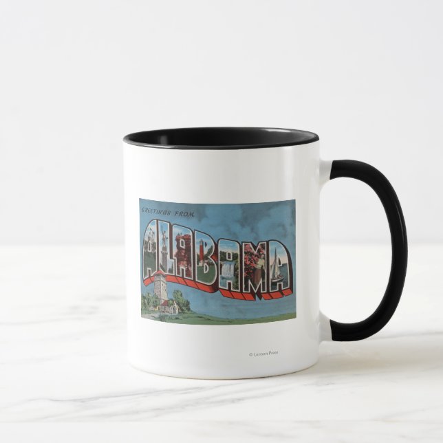 Alabama (blau)Große BuchstabenszenenAlabama Tasse (Rechts)