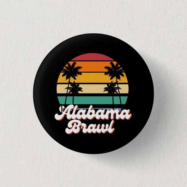 Alabama Brawl Button (Vorderseite)