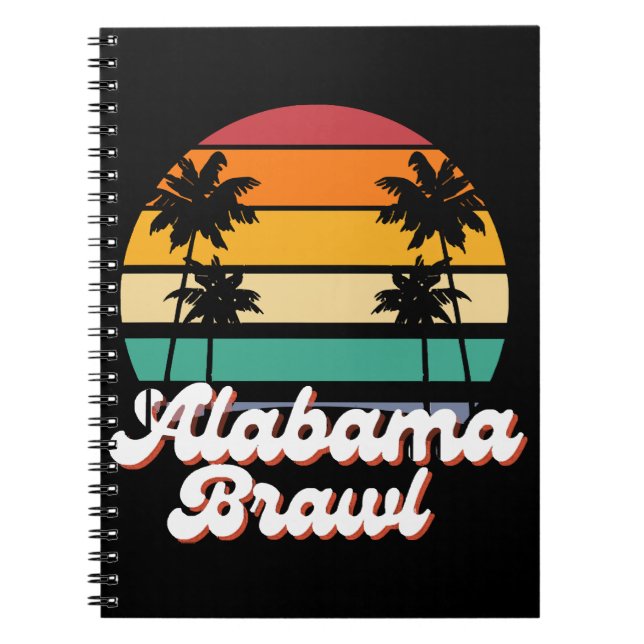 Alabama Brawl Notizblock (Vorderseite)