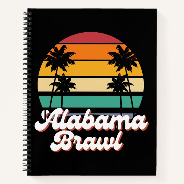Alabama Brawl Notizbuch (Vorderseite)