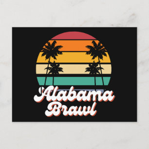 Alabama Brawl Postkarte