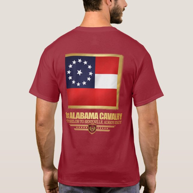 Alabama Cavalry T-Shirt (Rückseite)