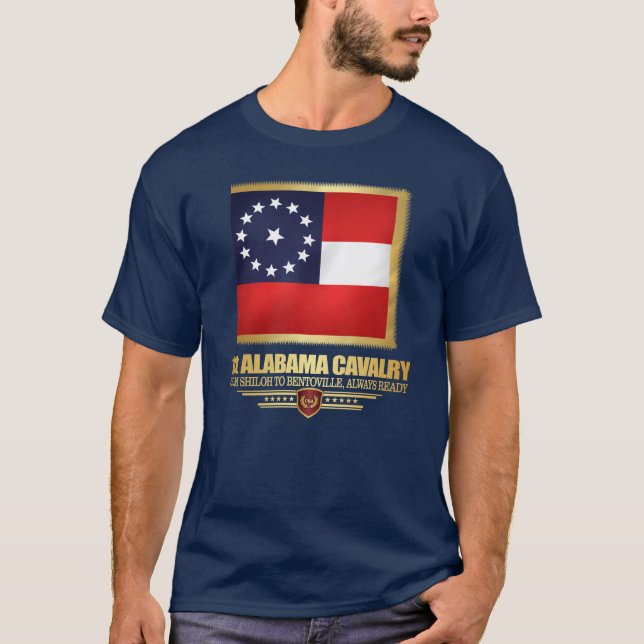 Alabama Cavalry T-Shirt (Vorderseite)