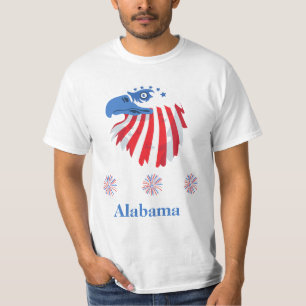 Alabama Celebrates: Glückliche Unabhängigkeit D T-Shirt