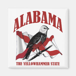 Alabama, der Yellowhammer-Staat Magnet