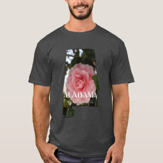 Alabama Die wunderschöne Staat-Blume überdeckt T-Shirt