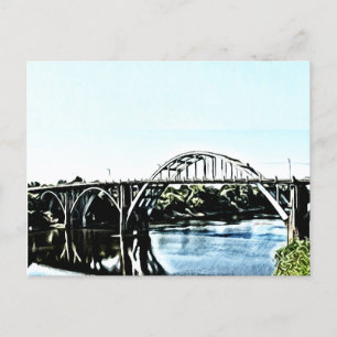 Alabama Edmund Pettus Bridge Postkarte