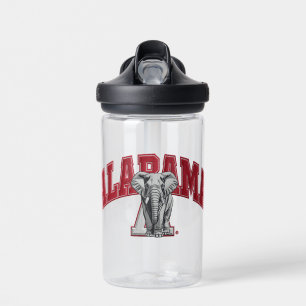 Alabama-Elefanten-Sportwasserflasche Langlebige Trinkflasche