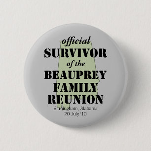 Alabama Family Wiedersehen Survivor (grün) Button