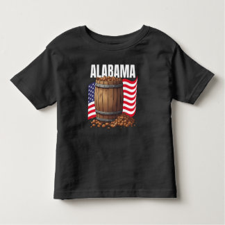 Alabama Fine Jersey Dark Kleinkind T-shirt