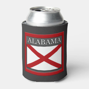 Alabama Flag Design Dosenkühler