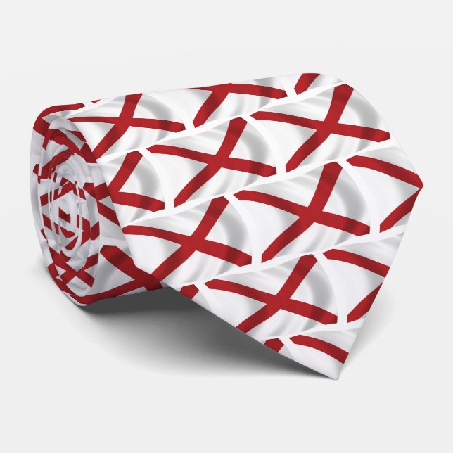 Alabama Flag Krawatte (Gerollt)