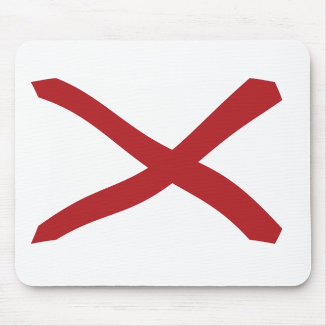 Alabama Flag Mousepad (Vorne)