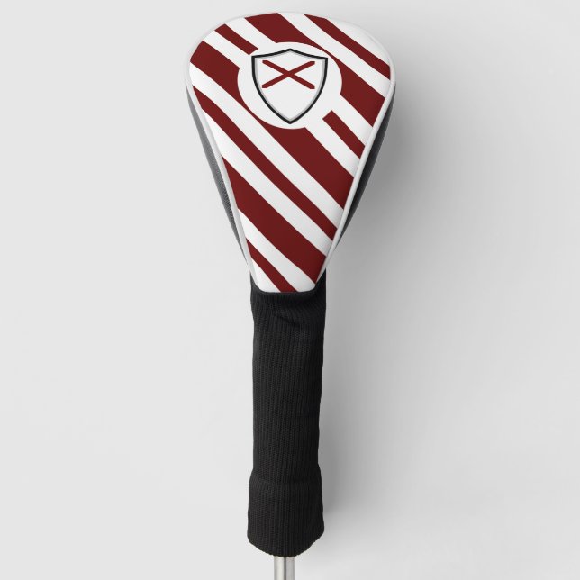 Alabama-Flagge Golf Headcover (Vorderseite)
