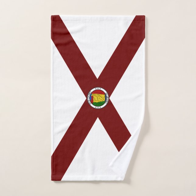 Alabama-Flagge Handtuch (Handtuch)